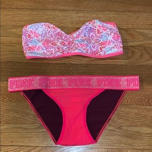 PINK undies (NWT) and Aeropostale Bandeau